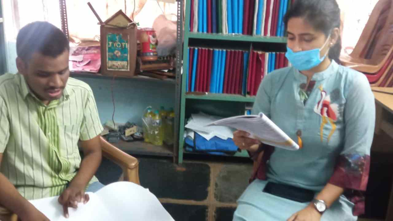 Joint Collector madam visit our school