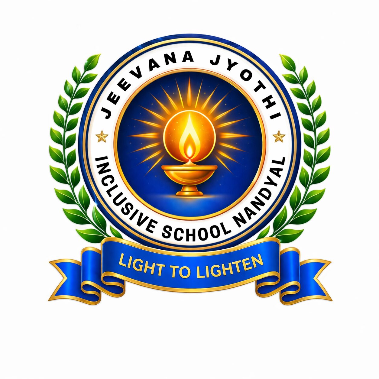 Jeevana Jyothi Inclusive School Logo